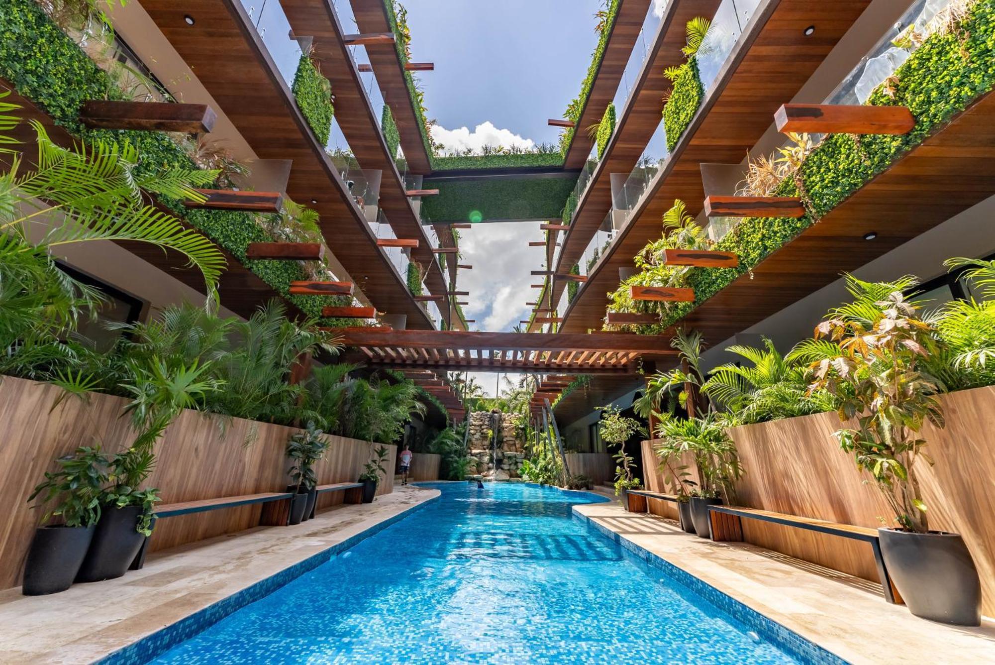 Menesse Apartments Tulum Eksteriør billede