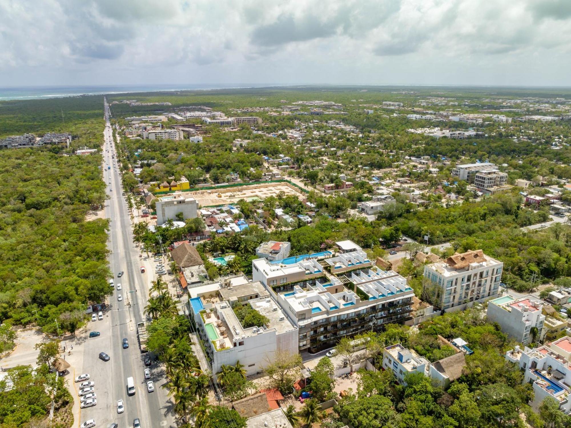Menesse Apartments Tulum Eksteriør billede