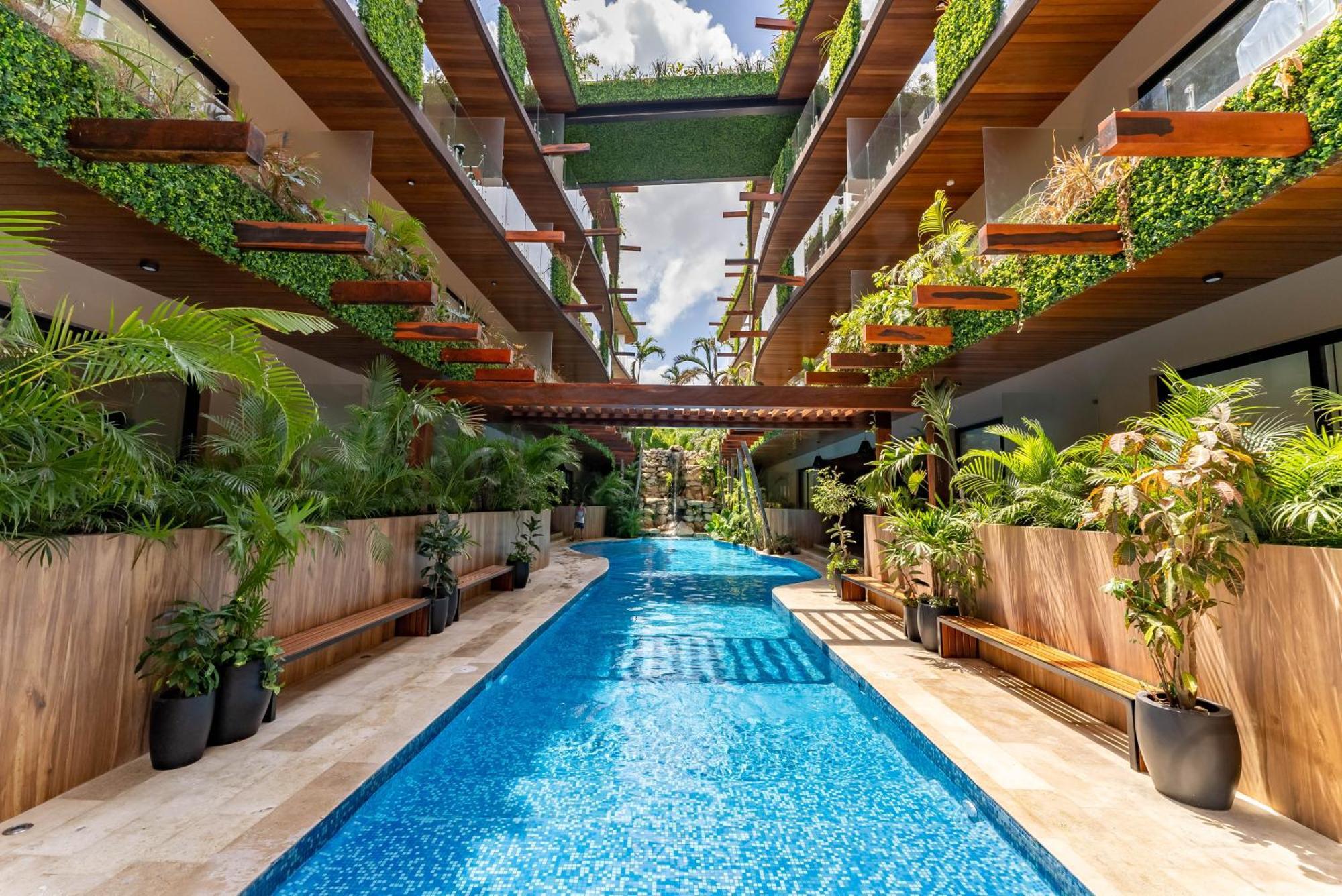 Menesse Apartments Tulum Eksteriør billede