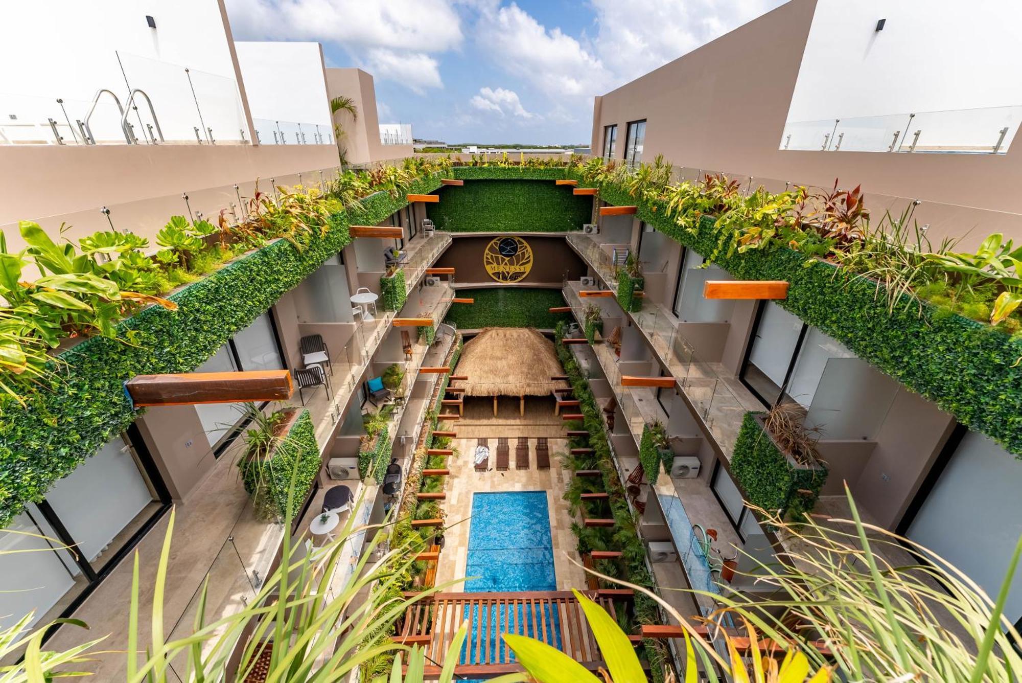 Menesse Apartments Tulum Eksteriør billede